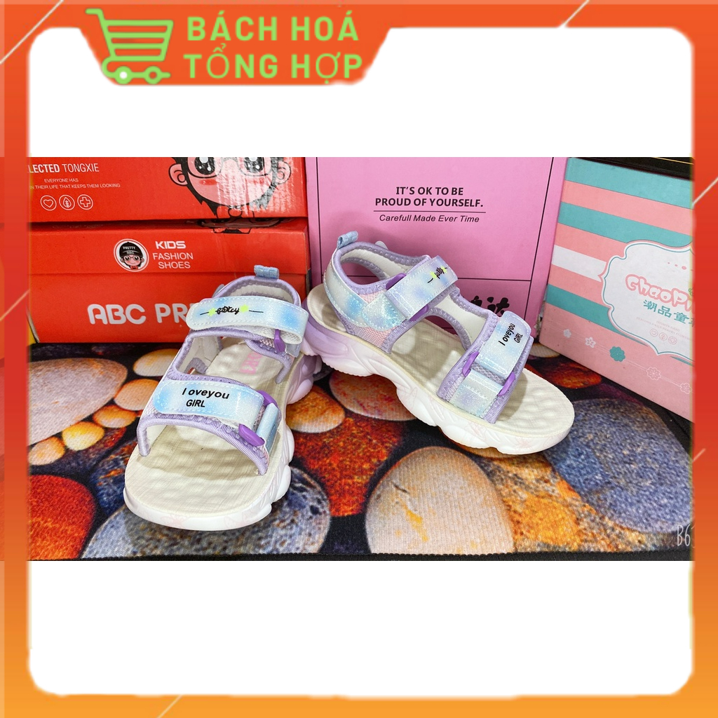 Sandal, Quai Hậu Bé Gái Hình Cô Tiên Hàng Quảng Châu Chất Lượng |