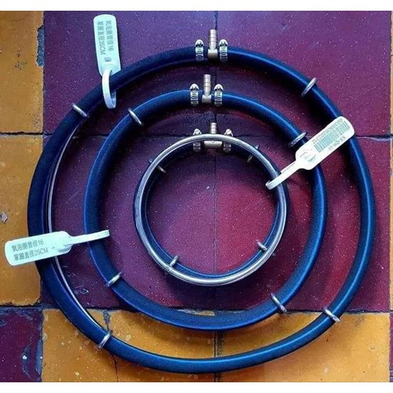 Vòng Sủi Oxy Inox 15cm,25cm,35cm - Vòng sủi đảo Kaldness Cho Hồ Cá Cảnh