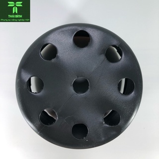 [50 Cái] Chậu Nhựa Đen C9A (21x17)