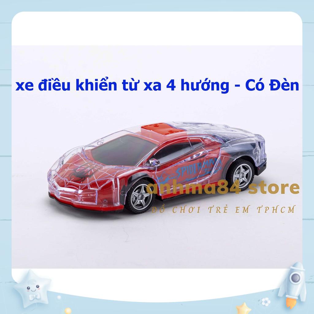 Đồ chơi Xe Điều Khiển Từ Xa có đèn - Xe điều khiển từ xa 4 chức năng có đèn sáng - anhma84 store - GIAO MẪU NGẪU NHIÊN