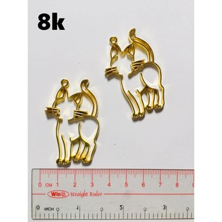 Khung charm làm resin hình mèo thủy thủ mặt trăng