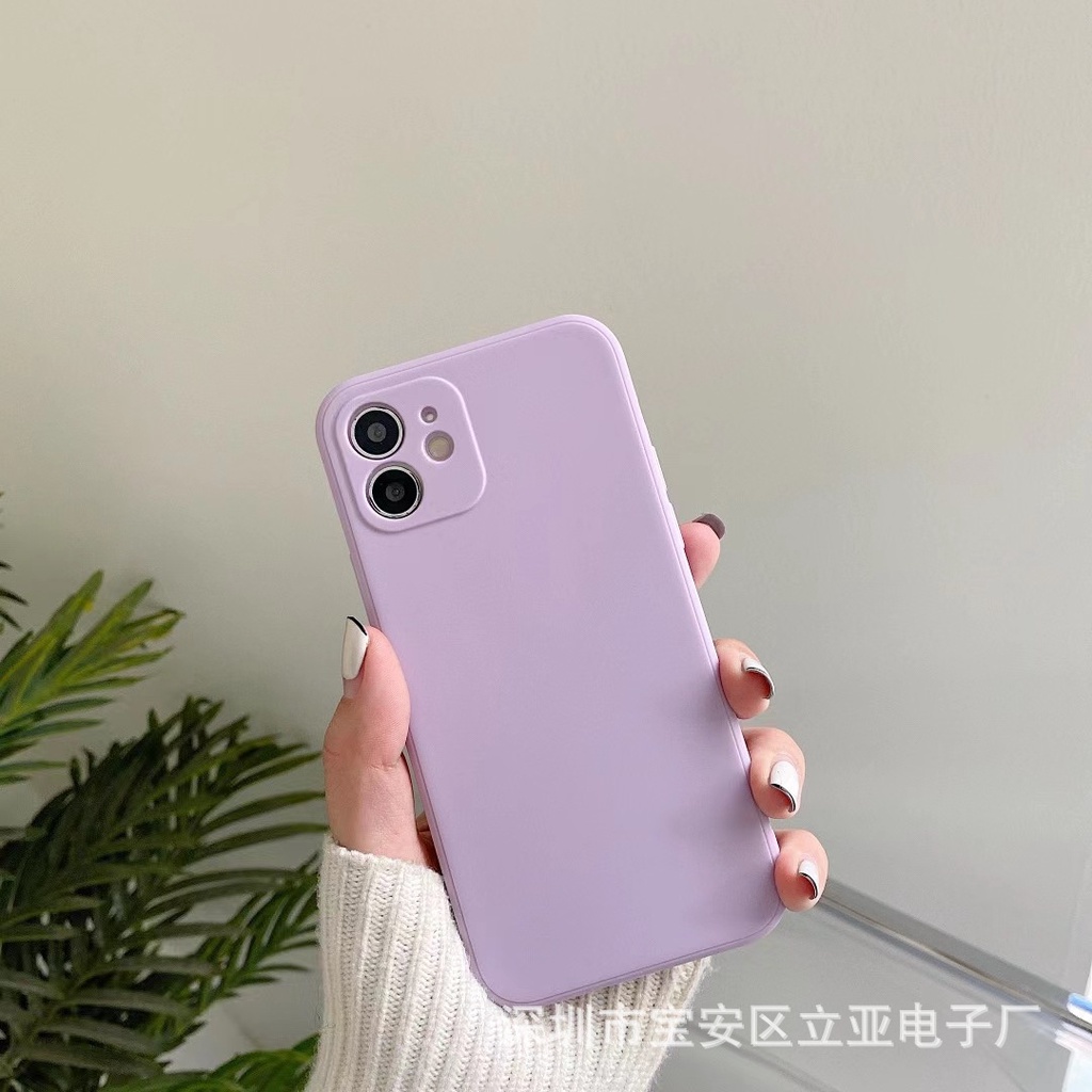 Ốp lưng iphone ốp điện thoại trơn dẻo 7 màu 6 6plus 6s 6splus 7 7plus 8 8plus x xr xs 11 12 pro promax