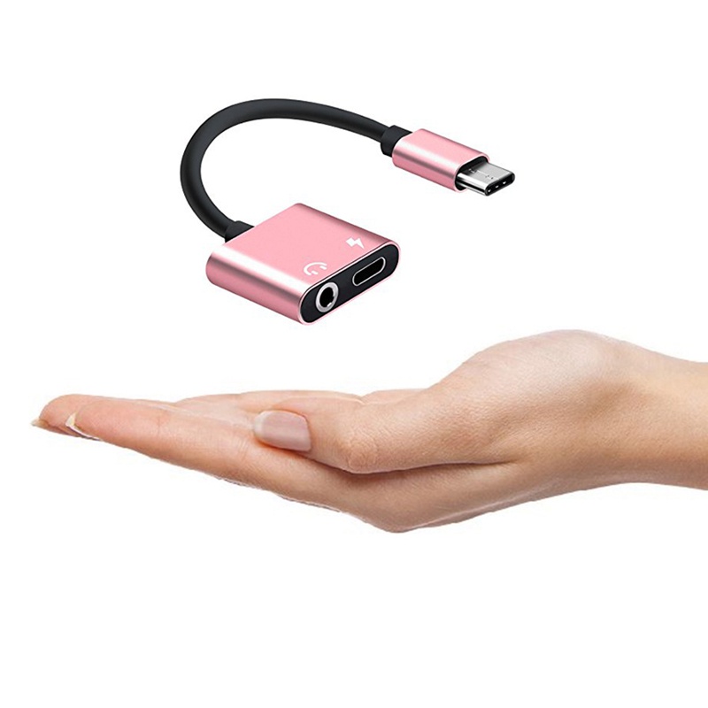 Set 2 đầu chuyển đổi từ Type-C sang 3.5mm chuyên dụng cho tai nghe