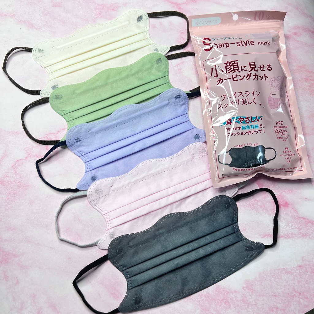 Set 10/30 Khẩu Trang Hoạt Hình 3 Lớp Dùng Một Lần Cho Người Lớn