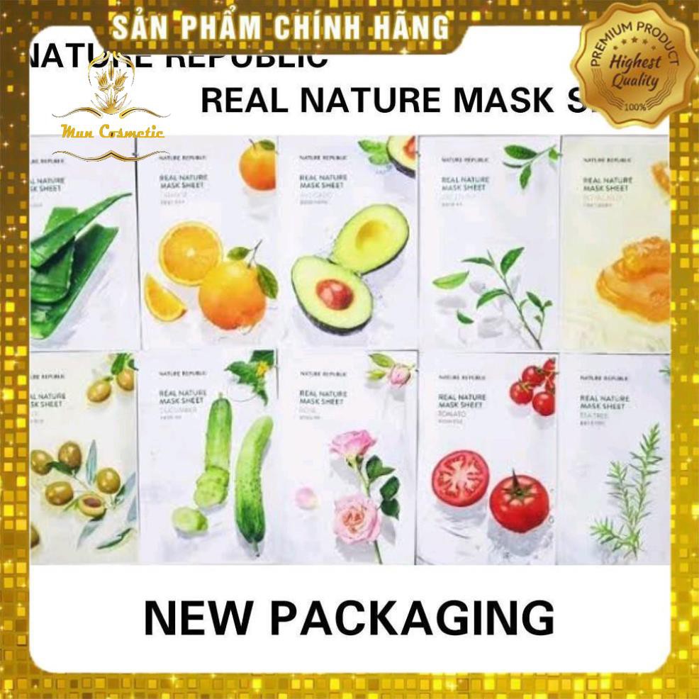 [Hàng Chính Hãng] MẶT NẠ MIẾNG NATURE REPUBLIC (8 VỊ)