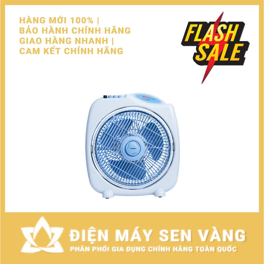 [CHÍNH HÃNG] QUẠT BÀN ĐẢO SENKO BD1012 3 CÁNH 40W - 3 TỐC ĐỘ - MÔ TƠ BẠC THAU - Made in Vietnam (Màu ngẫu nhiên)