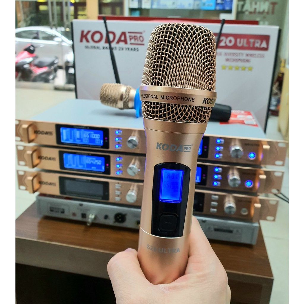 Micro không dây cao cấp KODA S20 Ultra - Hát hay như ca sĩ - Bảo hành 12  tháng chính hãng | Shopee Việt Nam