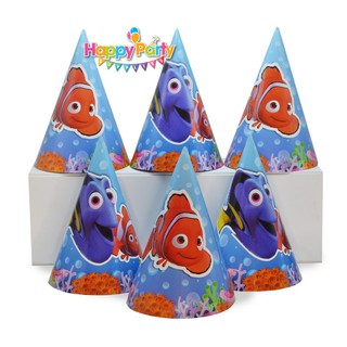 ( 9 MẪU ) Set 6 nón sinh nhật cho bé trai