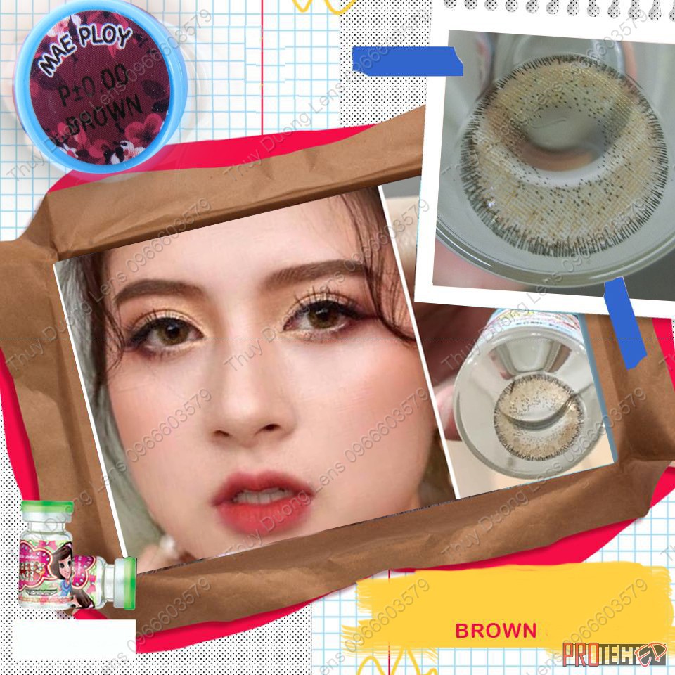 9 mẫu Lens nâu tây hot nhất 2019