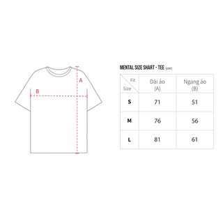 Áo Thun MENTAL® Đính Hột / Rhinestone Tshirt /