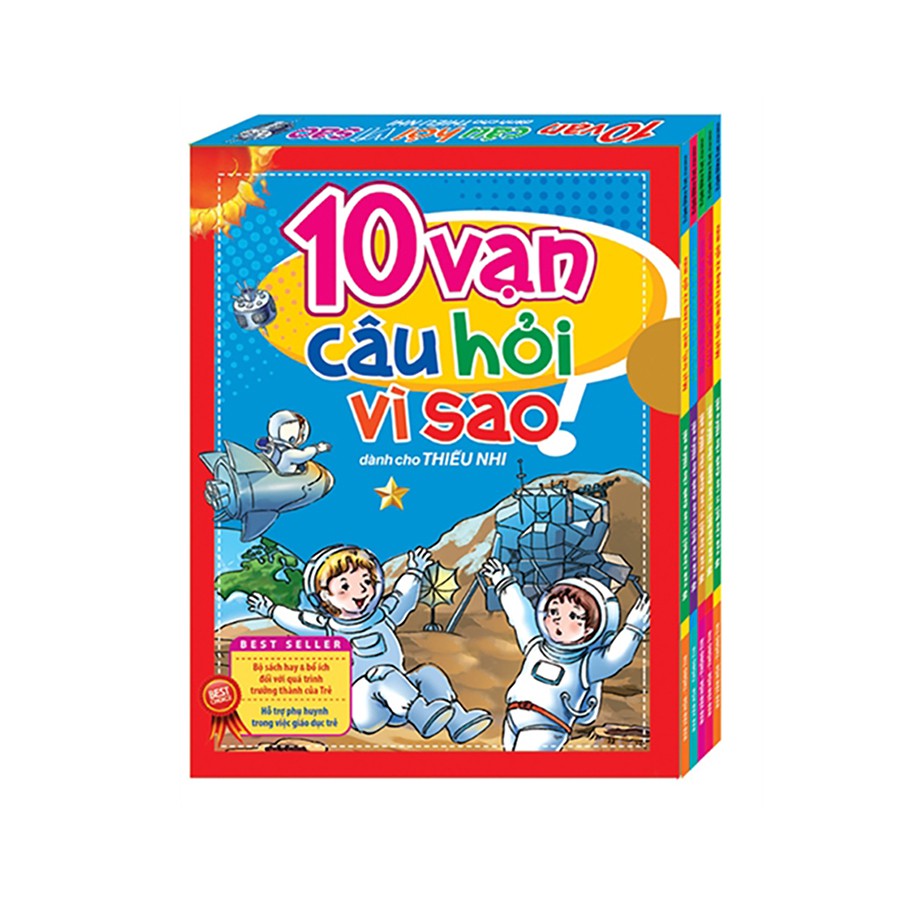 Sách: Hộp 10 Vạn Câu Hỏi Vì Sao Tập 1 (5 Cuốn)