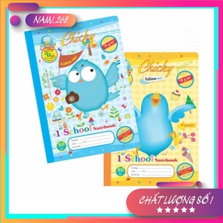 Vở 4 Ô Ly Klong Chicky 48 Trang MS 015M Tập Vở Ô Ly Học Sinh KL015