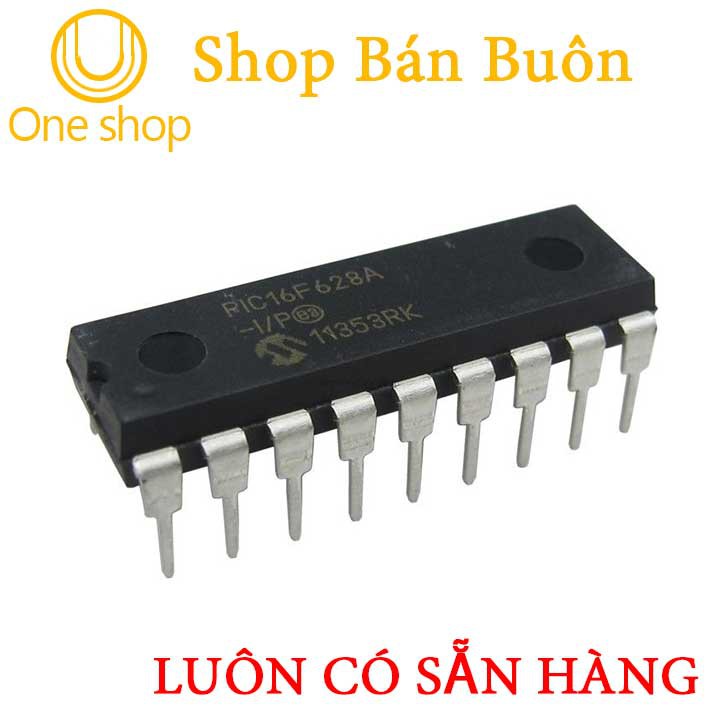 PIC16F628A I/P DIP18 Mới Dùng Cho Các Mạch Điện Tử