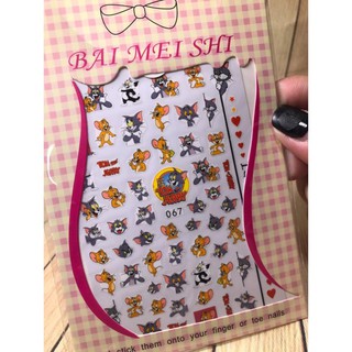 [SHOP XU HƯỚNG]  Hình dán móng tay Tom&JERRY [GIÁ SỐC]