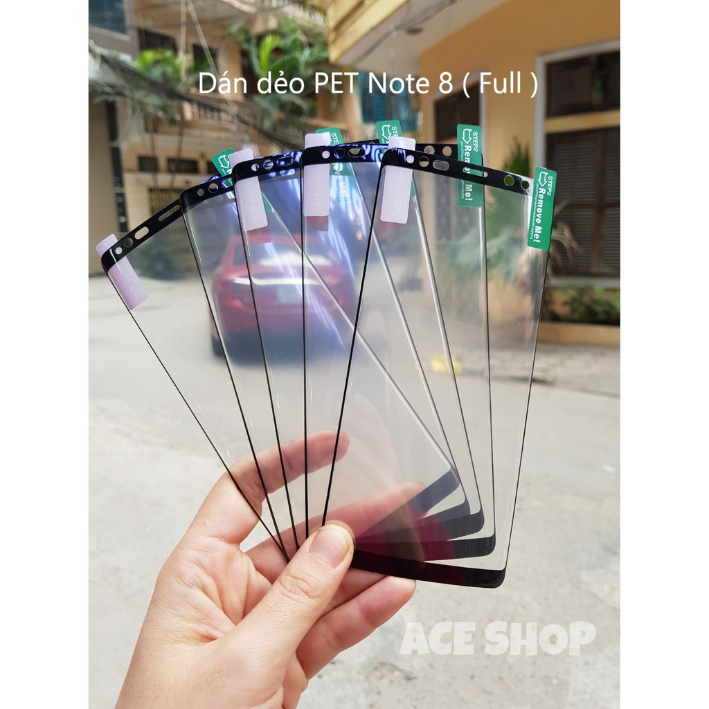 Dán Film dẻo Samsung S8, S8 Plus, A8 Plus ,S10 Plus full màn hình Vmax