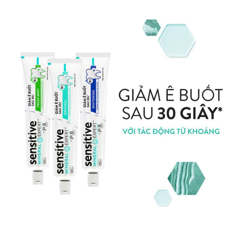 Kem đánh răng giảm ê buốt P/S Sensitive Expert 100g