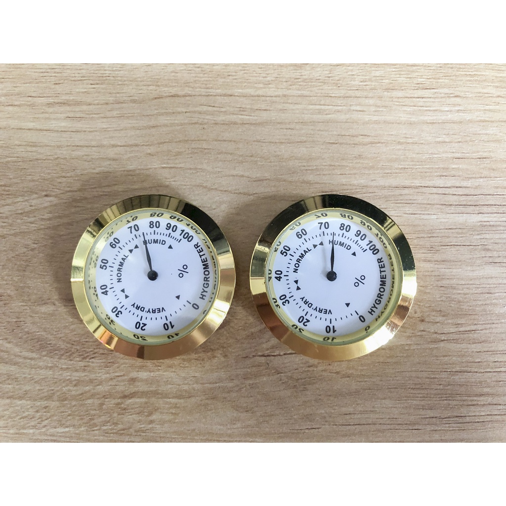 Ẩm kế cơ Hygrometer mini bằng kim loại