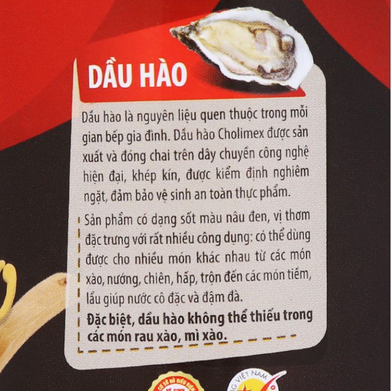 DẦU HÀO CHOLIMEX 350GR