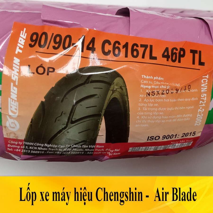 Lốp xe Chengshin dành cho xe máy Air Blade