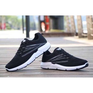 Giày thể thao nam sneaker viền ghi
