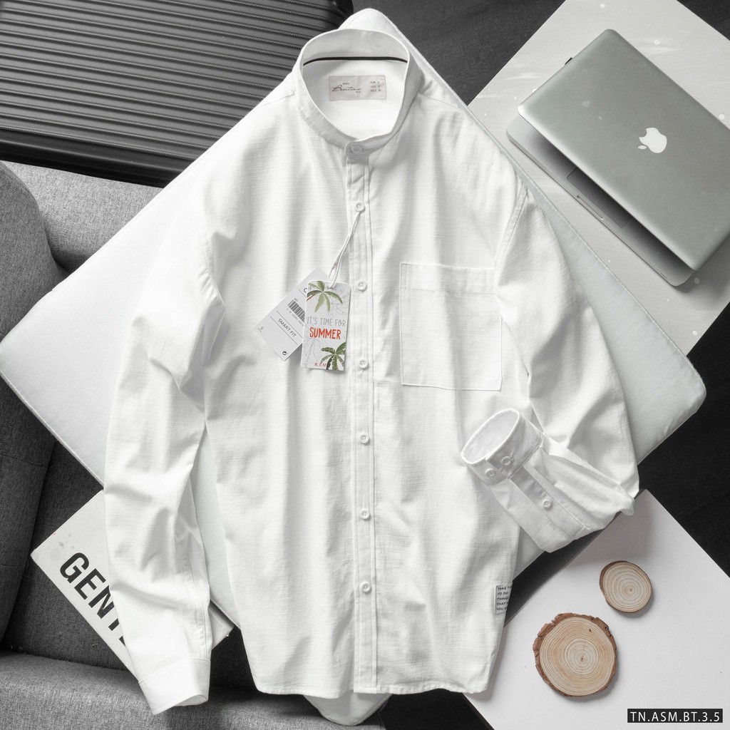 Aó sơ mi nam Bentino HÀNG VNXK chất vải đũi Linen dài tay thoáng mát,thấm hút mồ hôi thoáng khí | BigBuy360 - bigbuy360.vn