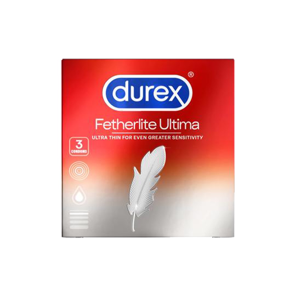 Bao cao su Durex Fetherlite Ultima hộp 3 bao và hộp 12 bao