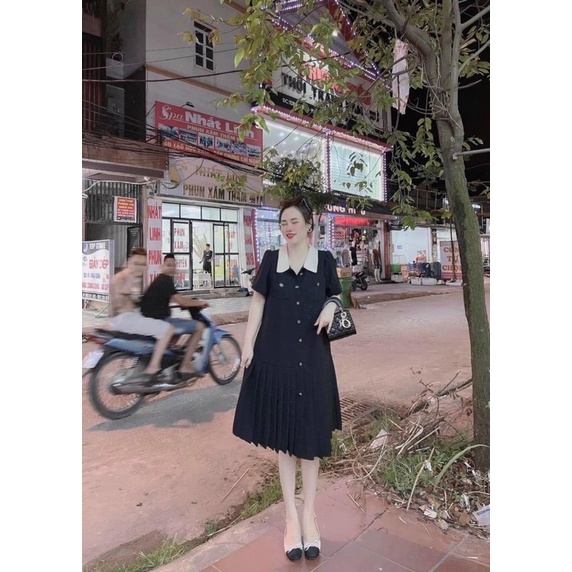 Đầm bầu công sở trẻ trung