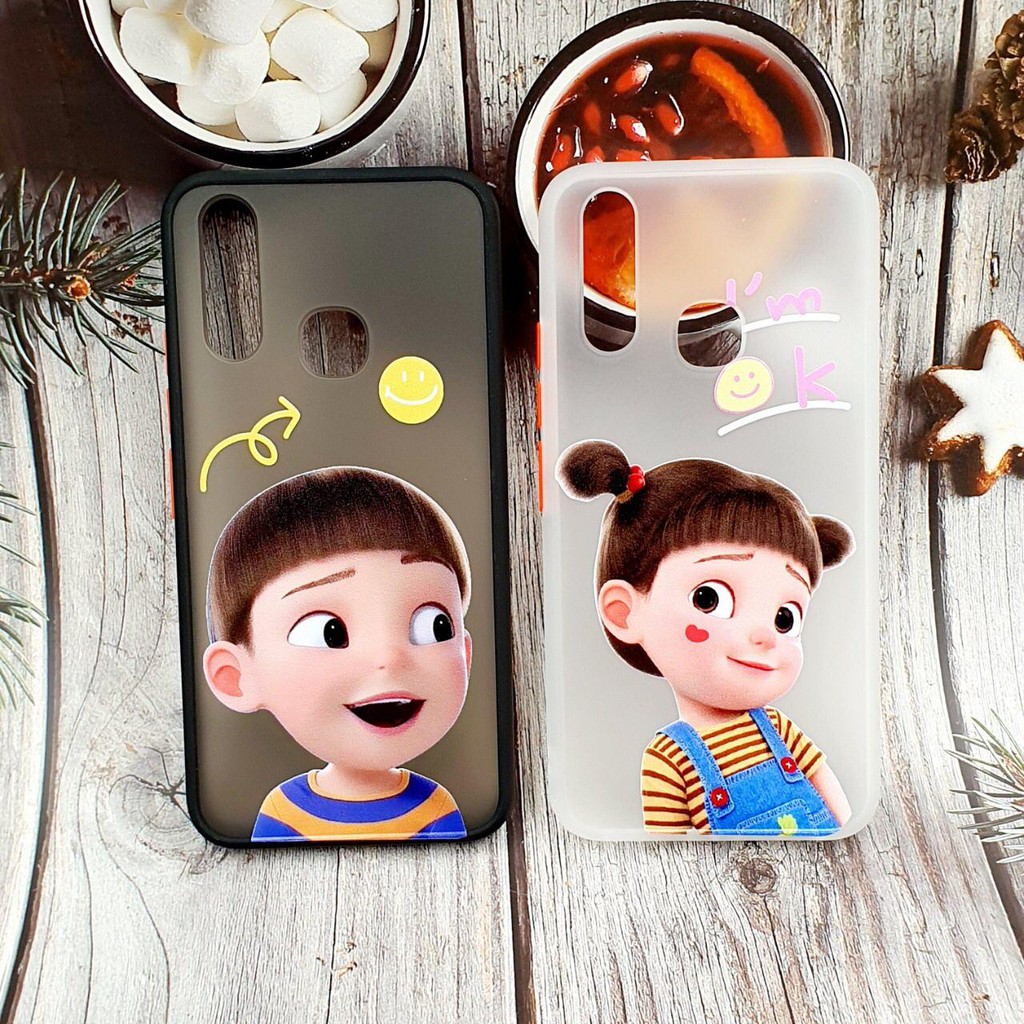 Ốp nhám hình Vivo Y50,Y11,Y12,Y15,Y17,Y19,Y91c,Y91,Y93