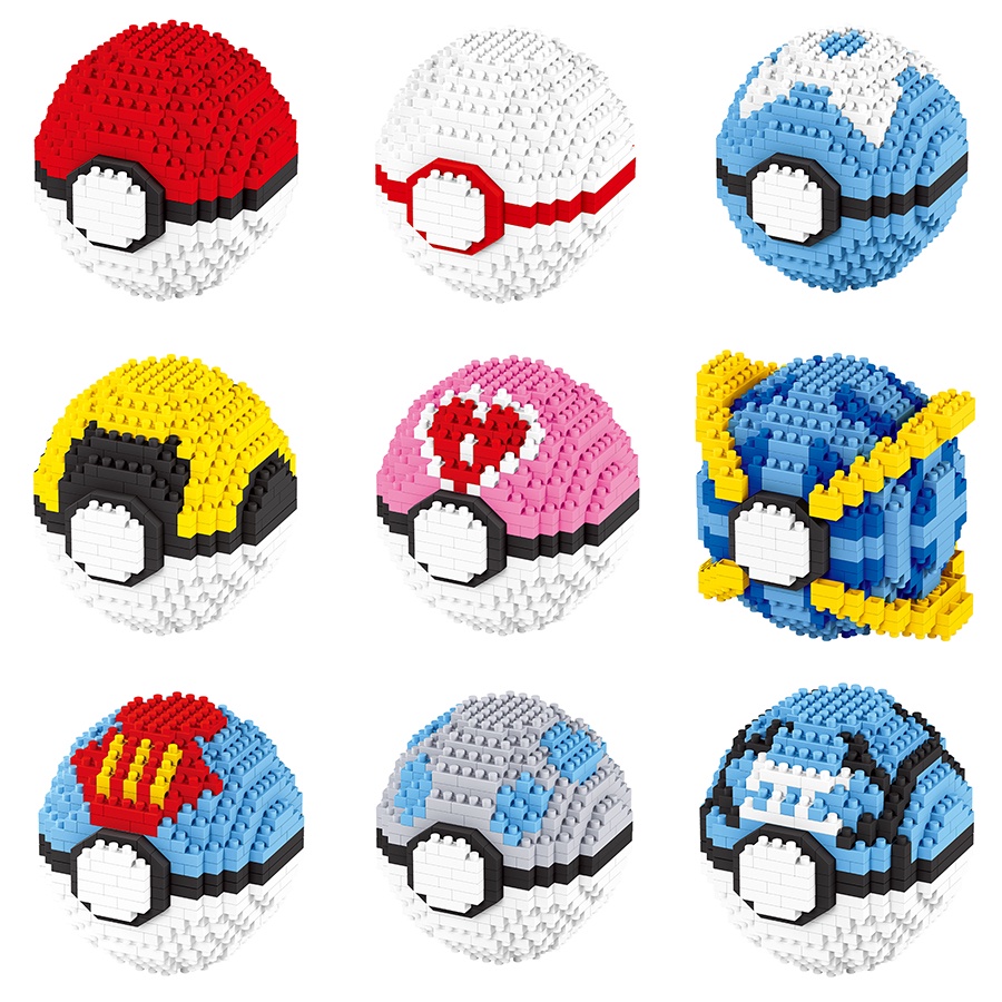 Bộ đồ chơi lắp ráp BP MART mô hình Pokemon Go độc đáo sáng tạo