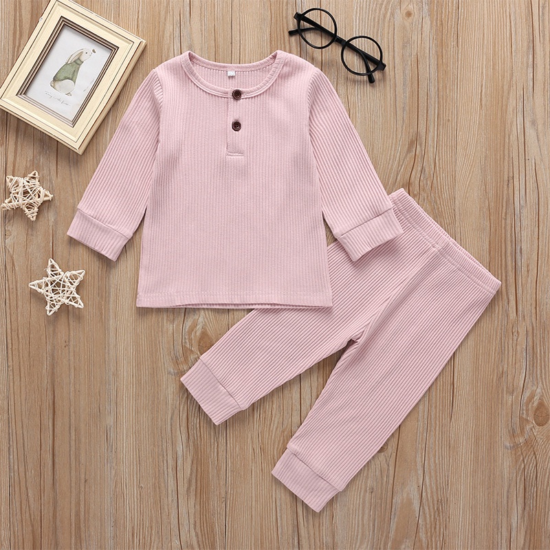 Combo đồ ngủ bộ đồ bé gái trai 6-36 tháng ắn Tay Dài áo phông quần dài set mùa hè thời trang cho bé trẻ em sơ sinh