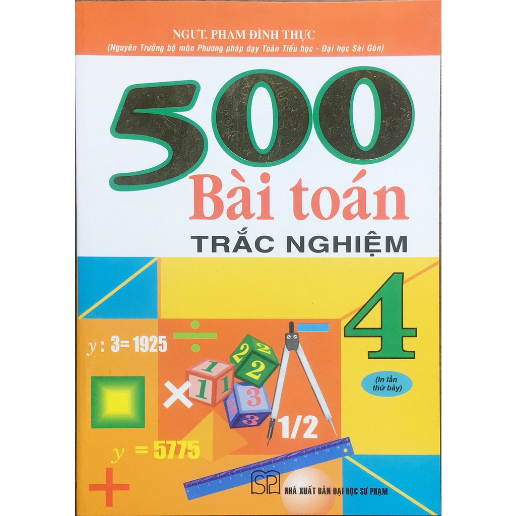 Sách - 500 Bài Toán Trắc Nghiệm Lớp 4