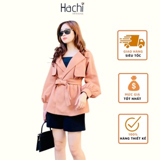 Áo Khoác Blazer Trend Coat, Blazer Hàng Thiết Kế 2 Lớp Hachidesigns