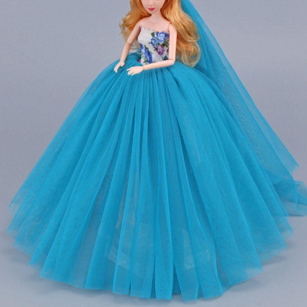 Đầm Cưới Xinh Xắn Cho Búp Bê 30cm