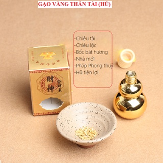 Gạo Vàng Thần Tài(Hũ)Bốc Bát hương,Nhập trạch...