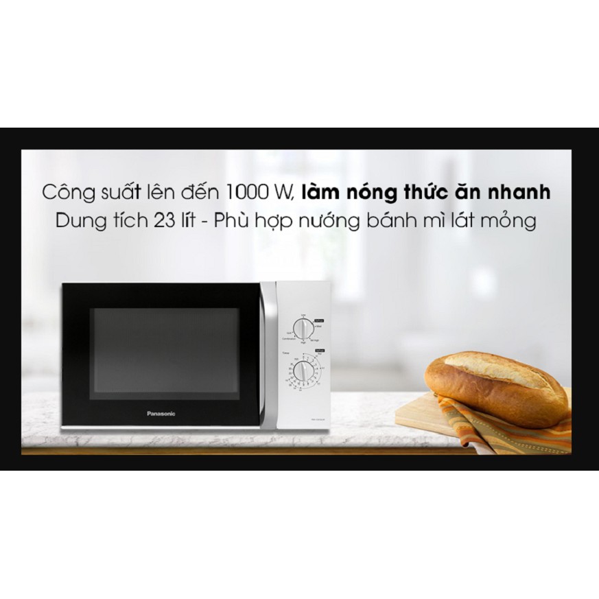 [Mã ELHADEV giảm 4% đơn 300K] Lò vi sóng Panasonic NN-GM34JMYUE