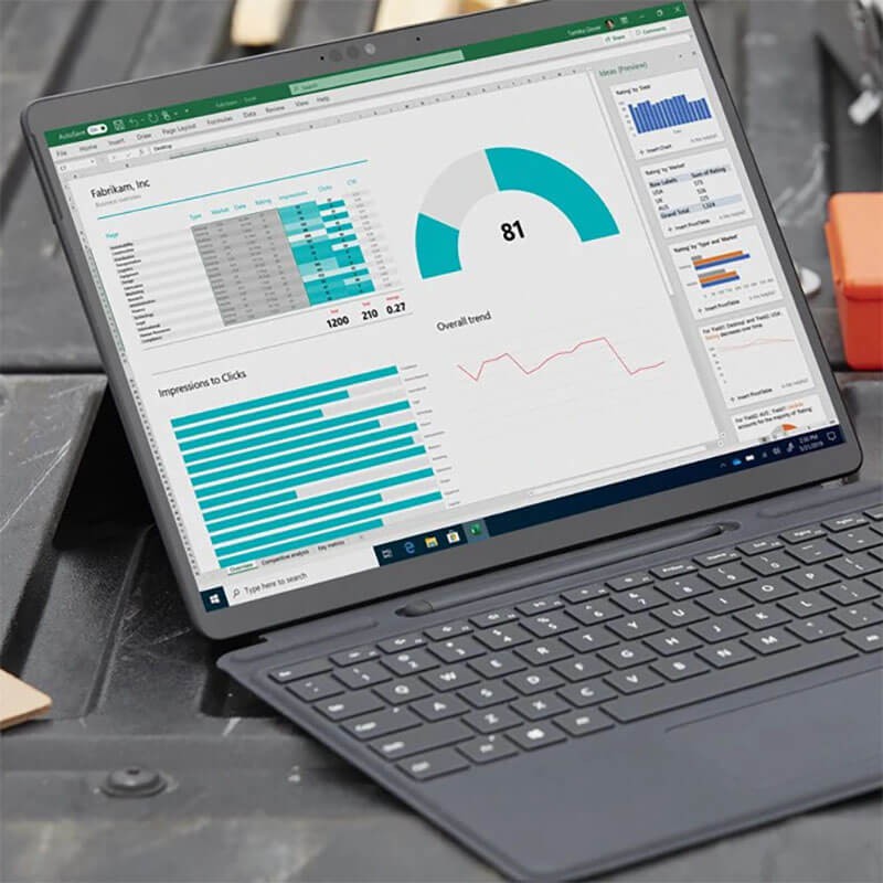 Microsoft Surface Pro X SQ2 (SQ2/ Ram 16GB/13" Touch/ 774g/Win10) - Chính hãng BH 12 tháng | BigBuy360 - bigbuy360.vn