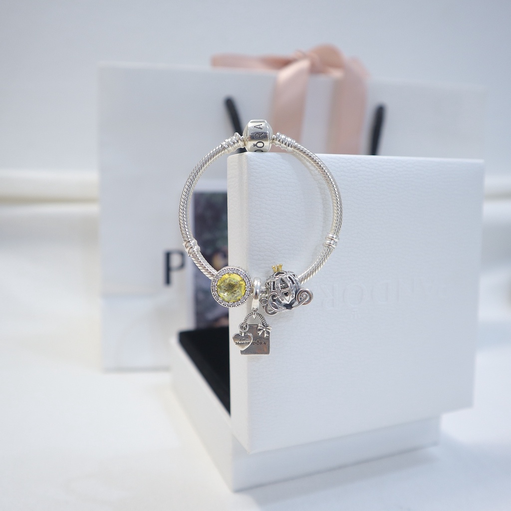 Bộ sưu tập vòng charm mệnh Kim- ẢNH THẬT- Hàng cao cấp bạc 925- Trang sức bạc Venus