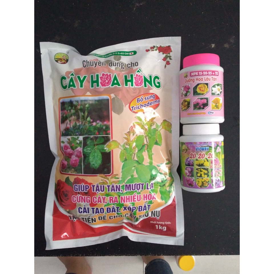Phân hoa hồng, dưỡng hoa lâu tàn và đẹp hoa (p.hoa hồng, lâu tàn,202020) TOTT's fertilizer
