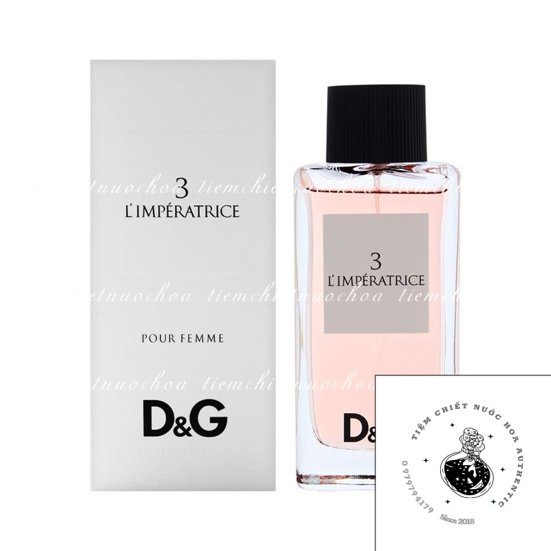 Nước hoa nữ Dolce&Gabbana D&G  L'Imperatrice 3 Edt