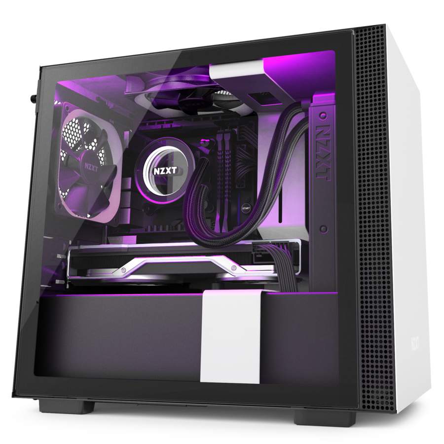 Vỏ Case NZXT H210i MATTE WHITE (TRẮNG) - Mini iTX