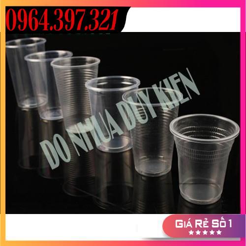 [NOWSHIP] 50 Cốc, Ly Nhựa PP 700ML Cốc Nhựa Dùng 1 Lần Có Nắp Loại Đẹp - Đựng Đồ Uống - Có Thể Dùng Được Màng Ép Ly