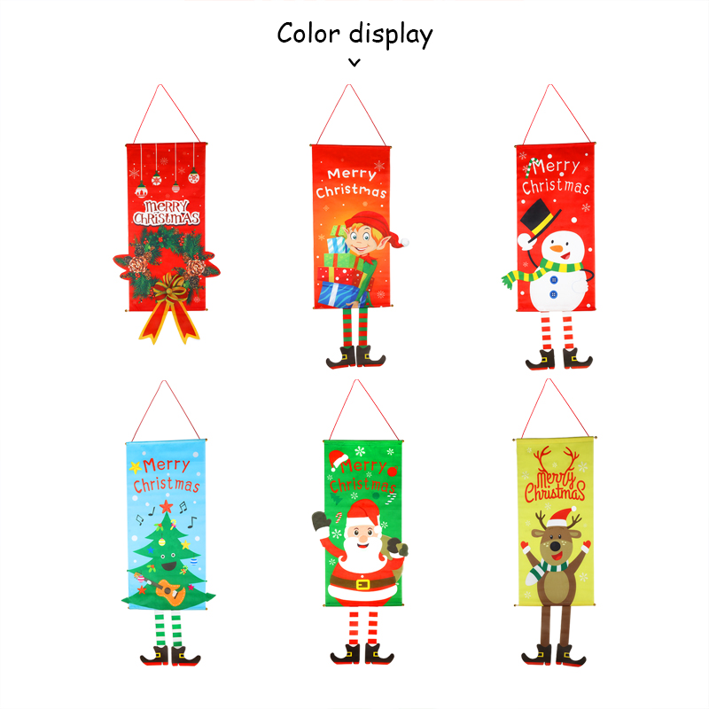 Dây Cờ Treo Trang Trí Giáng Sinh Thiết Kế Xinh Xắn