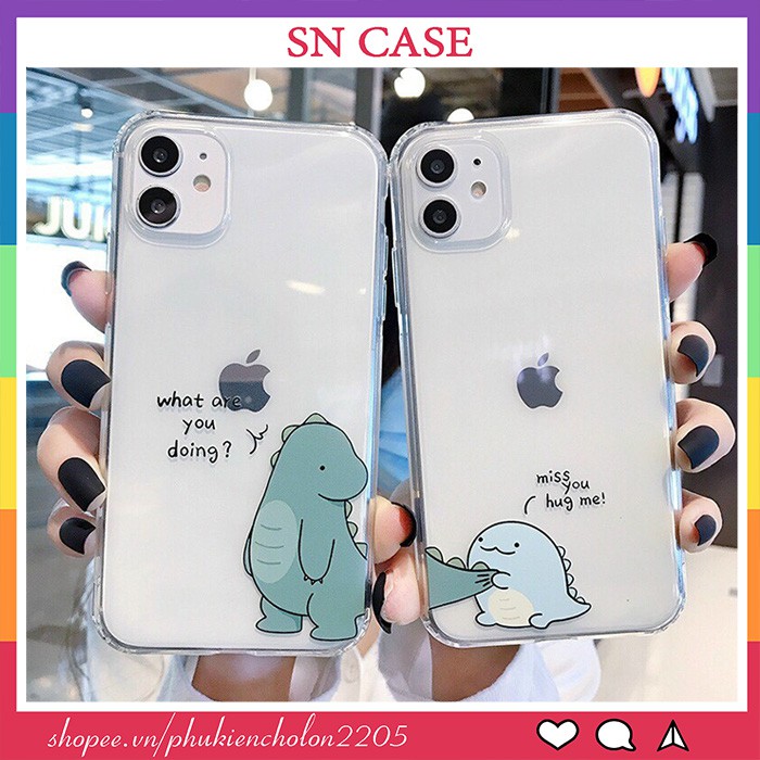 Ốp lưng khủng long cặp iphone5/5s/6/6/6plus/6splus/7/8/7plus/8plus/x/xs/xr/xsmax/11/11pro/11promax/12/12pro/12promax