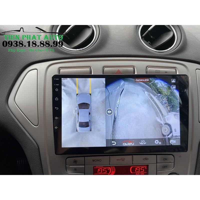 Màn Hình Android Carfu Tích Hợp Camera 360 Độ Rõ Nét