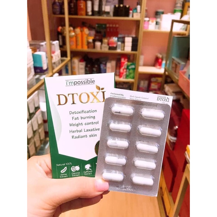 I'm Possible DTOXI - Viên Uống Detox Hỗ Trợ Kiểm Soát Cân Nặng - Hộp 100 Viên