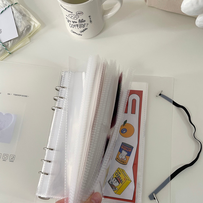 Bìa sổ album sưu tập ảnh thần tượng khổ A5 phong cách Hàn Quốc