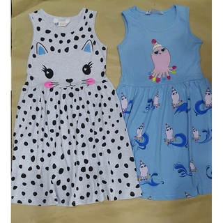 Váy cotton HM cho bé từ 1-10 tuổi