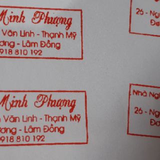 Khắc dấu cửa hàng
