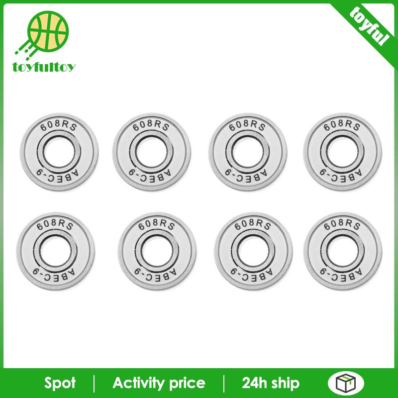 Set 8 Vòng Bi Ván Trượt ABEC-9 8x22x7mm Chuyên Dụng