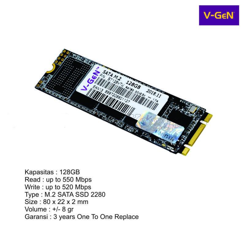 Ổ Cứng Ssd M2 Sata 128gb V-Gen